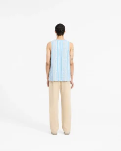 Represent Mixed Knit Vest - Royal Blue><noscript><img width=