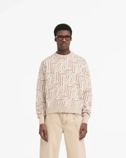Represent Monogram Knit Sweater -><noscript><img width=