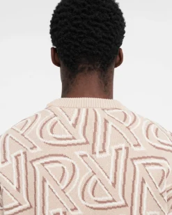 Represent Monogram Knit Sweater -><noscript><img width=