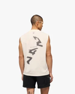 Represent 247 Motion Oversized Tank - Flat White><noscript><img width=
