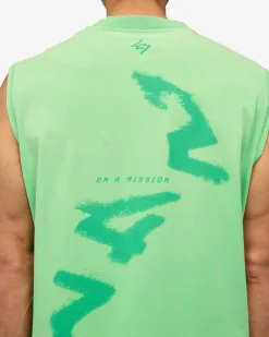 Represent 247 Motion Oversized Tank - Speed Green><noscript><img width=