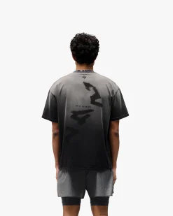 Represent 247 Motion Oversized T-Shirt - Aged Black><noscript><img width=