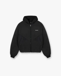 Represent Nylon Hooded Bomber Jacket -> Outerwear