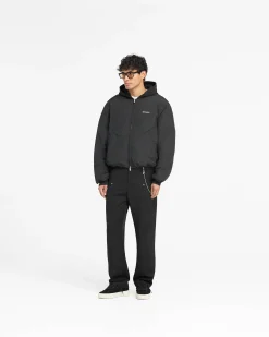 Represent Nylon Hooded Bomber Jacket -><noscript><img width=