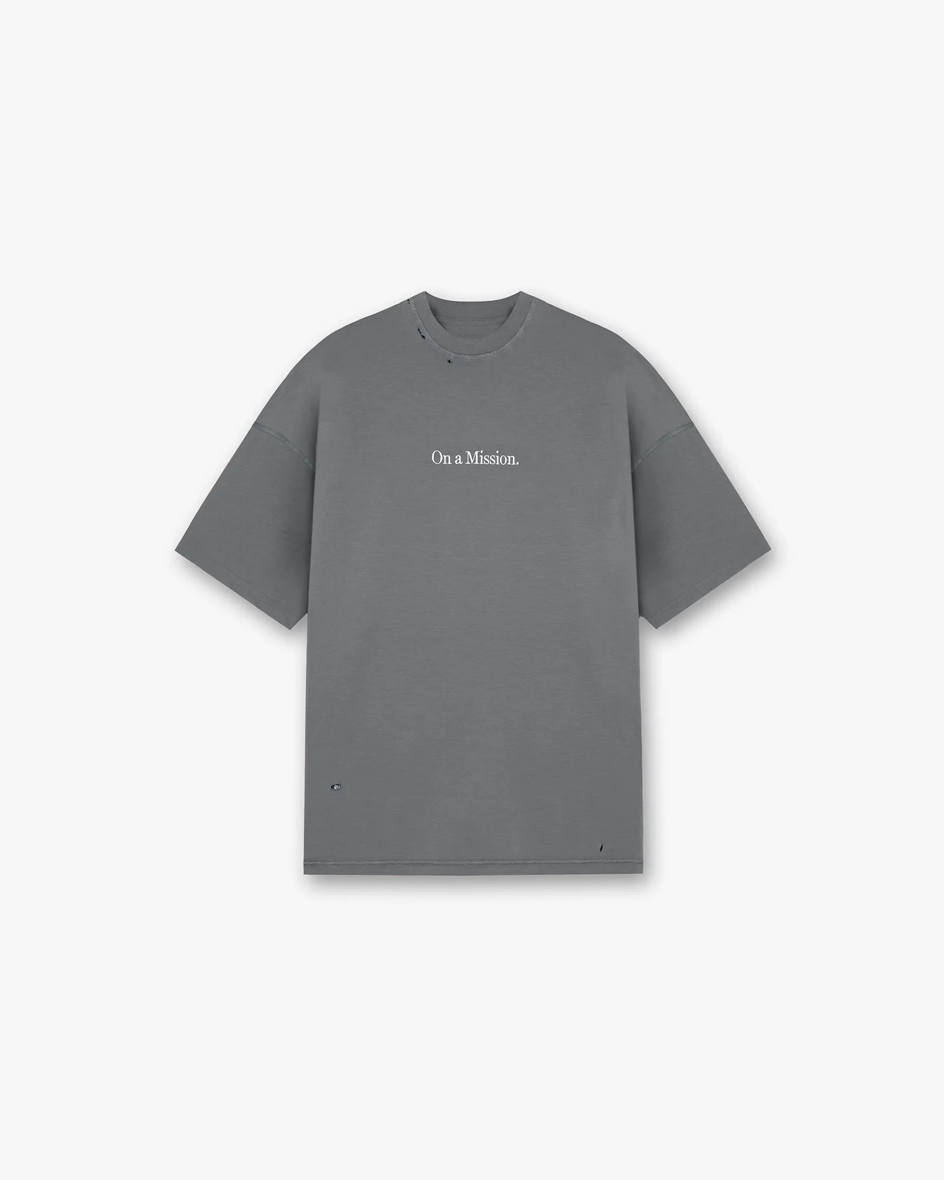 Represent 247 On A Mission Oversized T-Shirt - Aged Black> T-Shirts