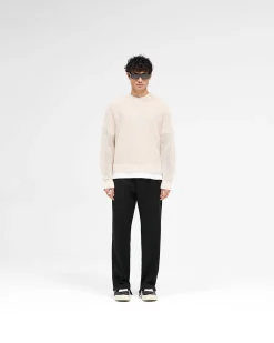 Represent Open Gauge Knit Sweater - Off White><noscript><img width=