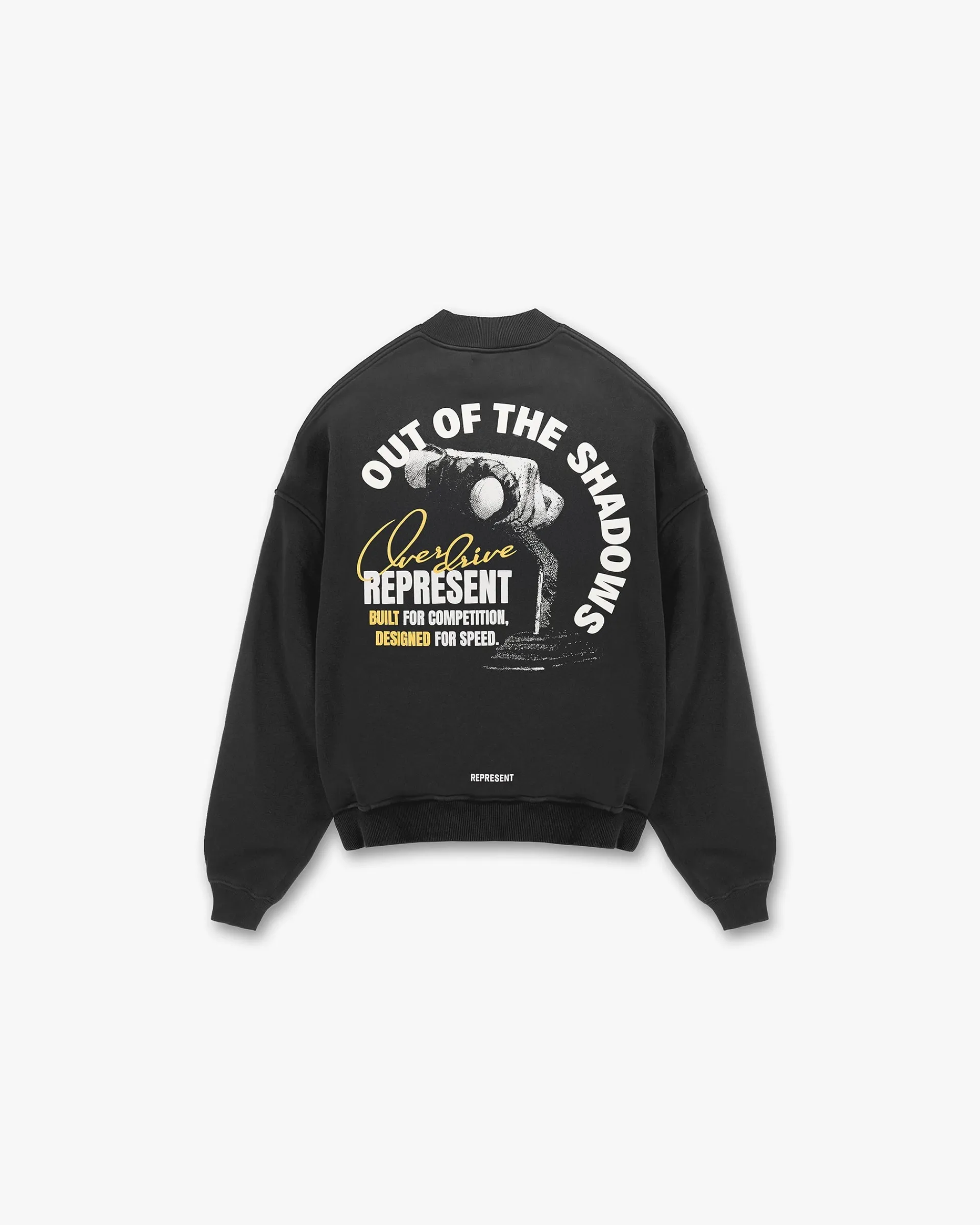 Represent Out Of The Shadows Sweater - Stained Black> Sweaters