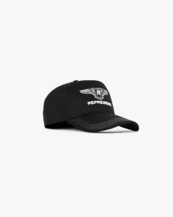 Represent Overdrive Badge Cap - Jet Black> Caps