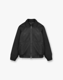 Represent Overdrive Leather Jacket -> Outerwear