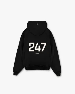 Represent 247 Oversized Hoodie - Jet Black> Hoodies
