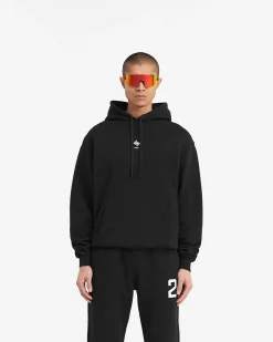 Represent 247 Oversized Hoodie - Jet Black><noscript><img width=