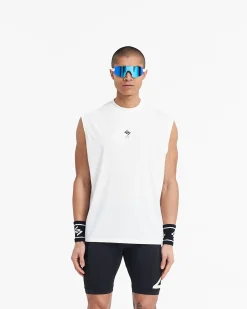 Represent 247 Oversized Tank - Flat White><noscript><img width=