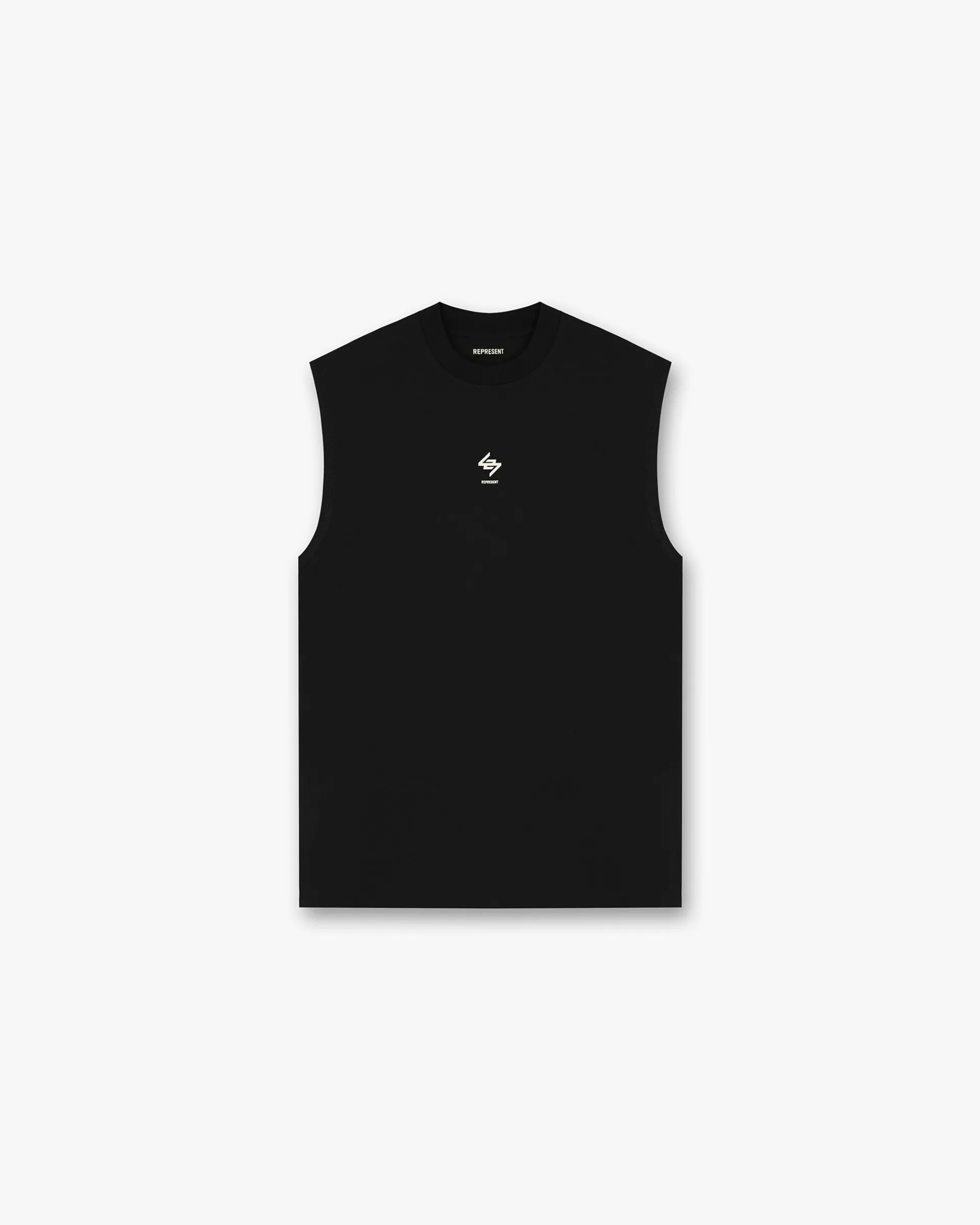 Represent 247 Oversized Tank - Jet Black> T-Shirts