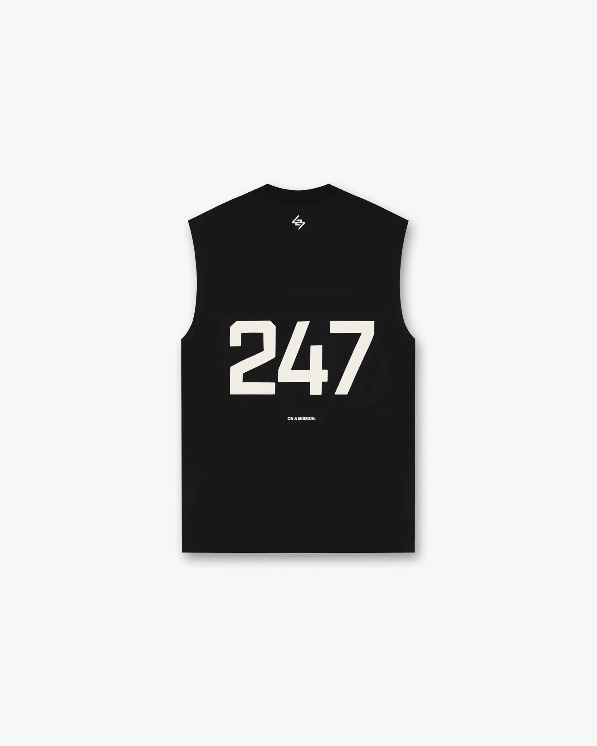 Represent 247 Oversized Tank - Jet Black> T-Shirts