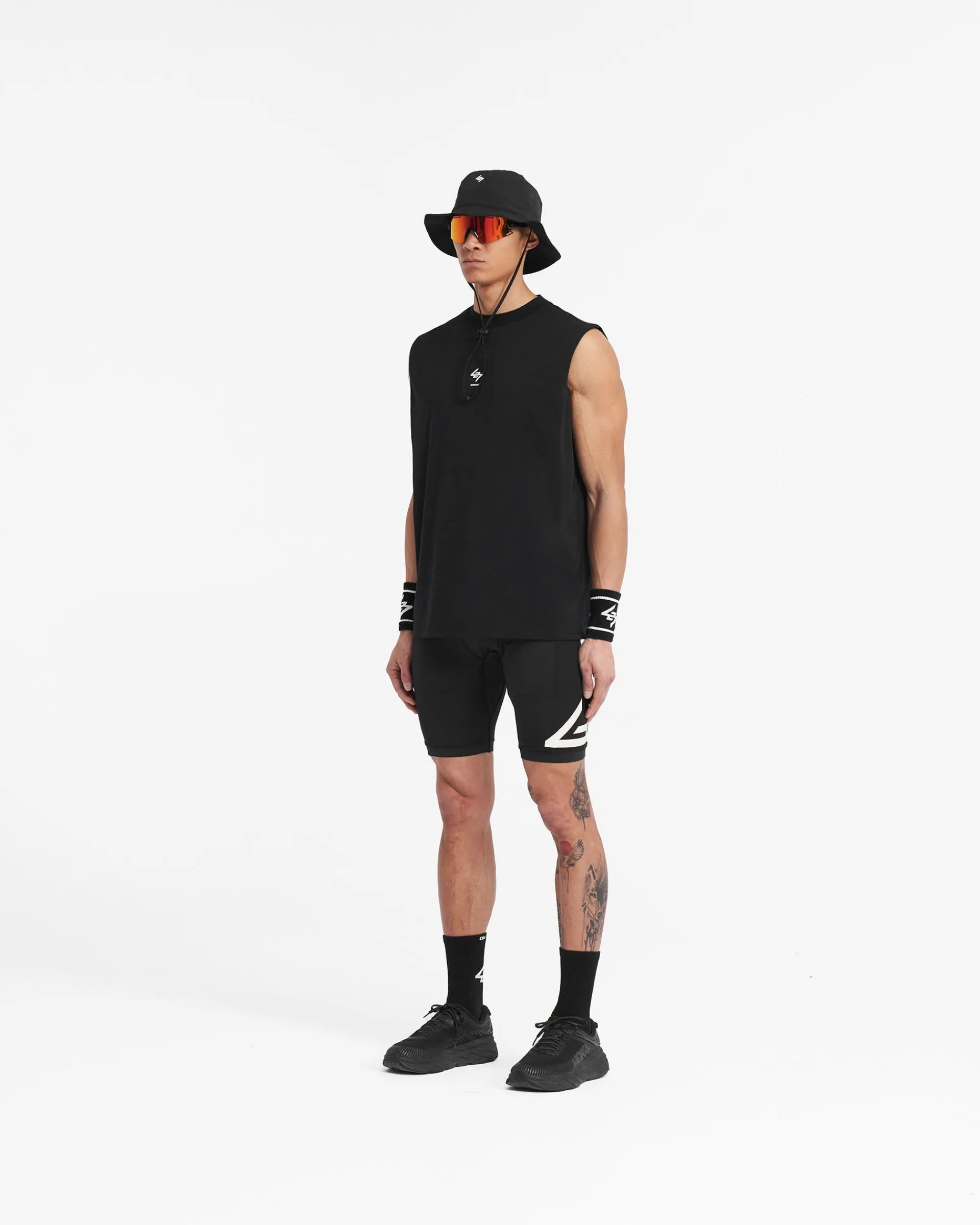 Represent 247 Oversized Tank - Jet Black> T-Shirts