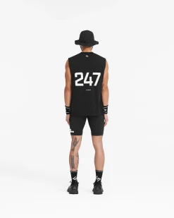 Represent 247 Oversized Tank - Jet Black><noscript><img width=