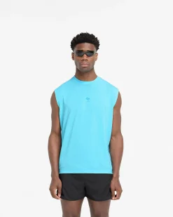 Represent 247 Oversized Tank - Ultra Blue><noscript><img width=