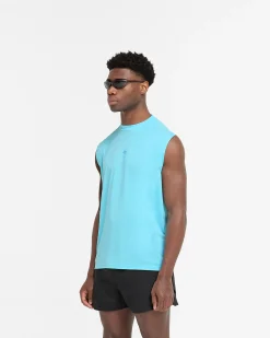 Represent 247 Oversized Tank - Ultra Blue><noscript><img width=