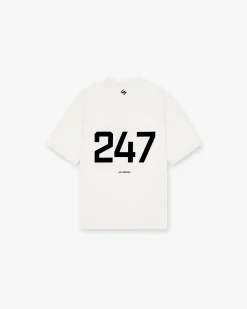 Represent 247 Oversized T-Shirt - Flat White> T-Shirts