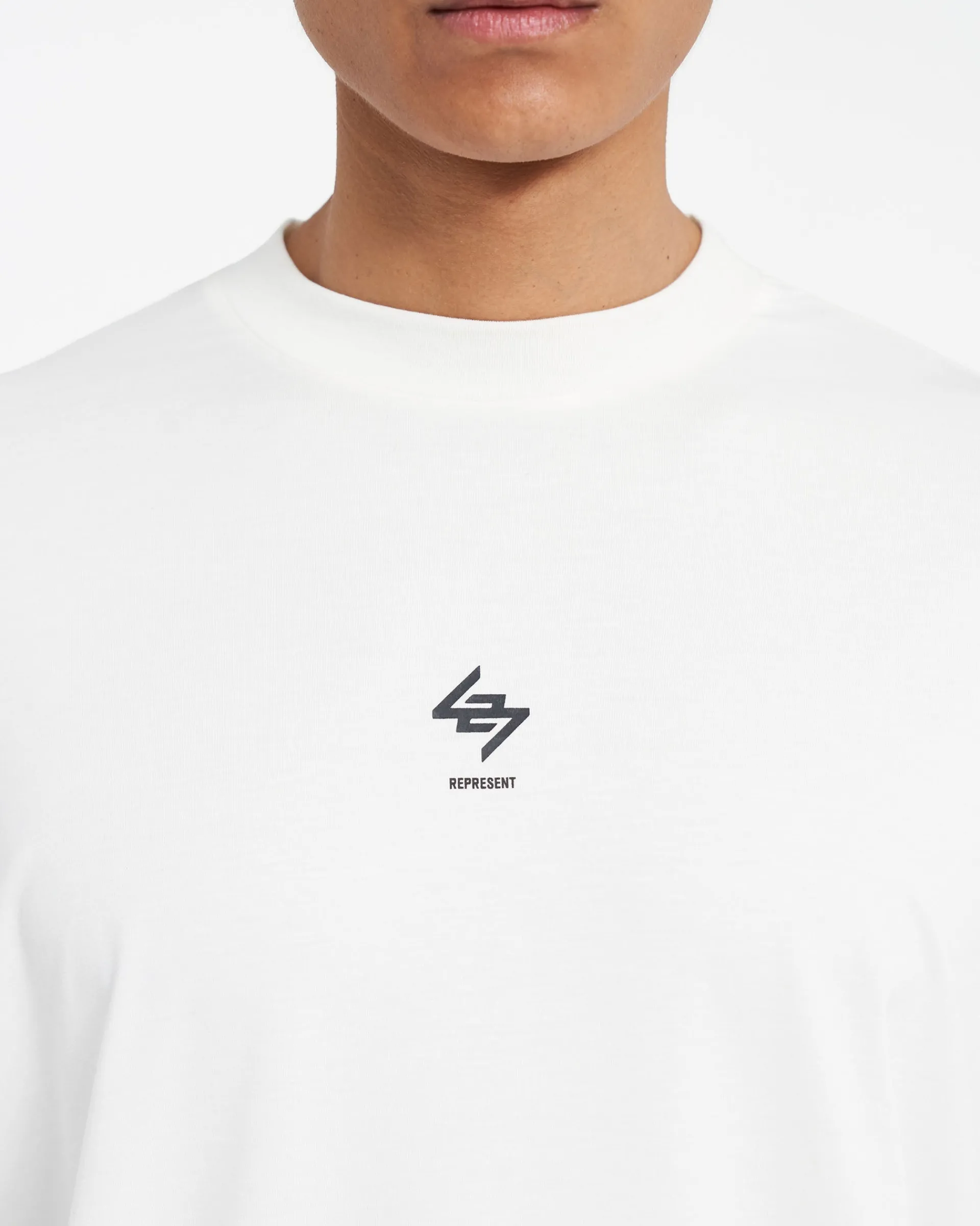 Represent 247 Oversized T-Shirt - Flat White> T-Shirts