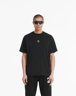 Represent 247 Oversized T-Shirt - Jet Black><noscript><img width=