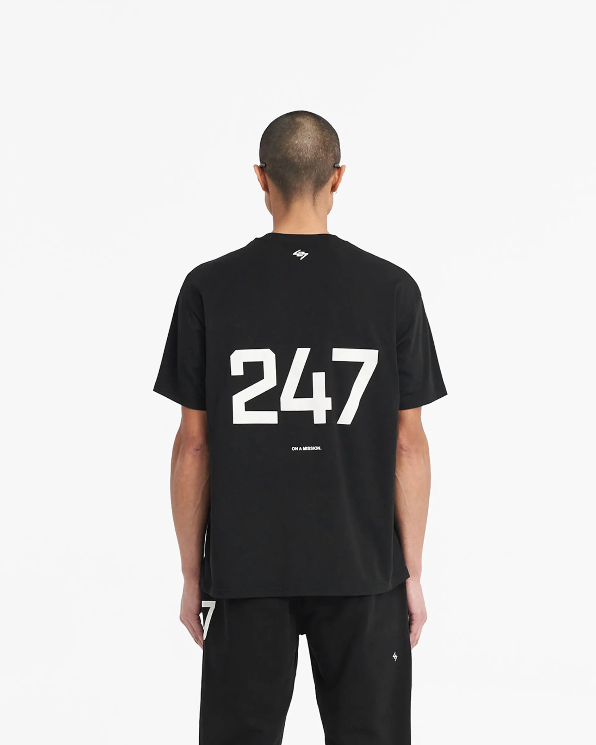 Represent 247 Oversized T-Shirt - Jet Black> T-Shirts