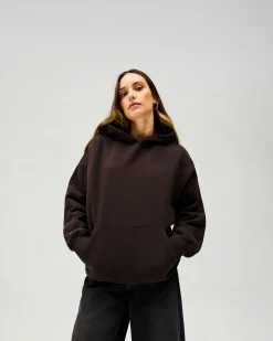 Represent Owners Club Boyfriend Hoodie - Black Coffee><noscript><img width=