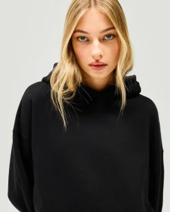 Represent Owners Club Boyfriend Hoodie - Jet Black><noscript><img width=