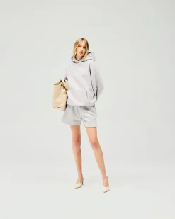 Represent Owners Club Boyfriend Hoodie - Grey Marl><noscript><img width=