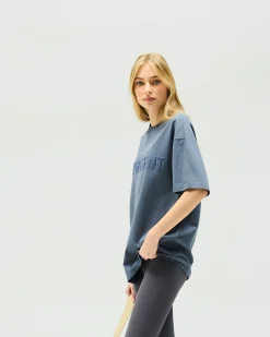 Represent Owners Club Boyfriend T-Shirt - Steel Blue><noscript><img width=