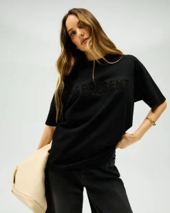 Represent Owners Club Boyfriend T-Shirt - Jet Black><noscript><img width=