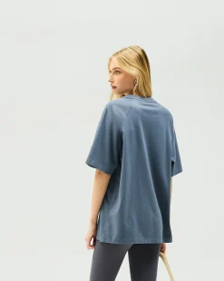 Represent Owners Club Boyfriend T-Shirt - Steel Blue><noscript><img width=