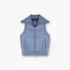 Represent Owners Club Gilet - Steel Blue> Outerwear