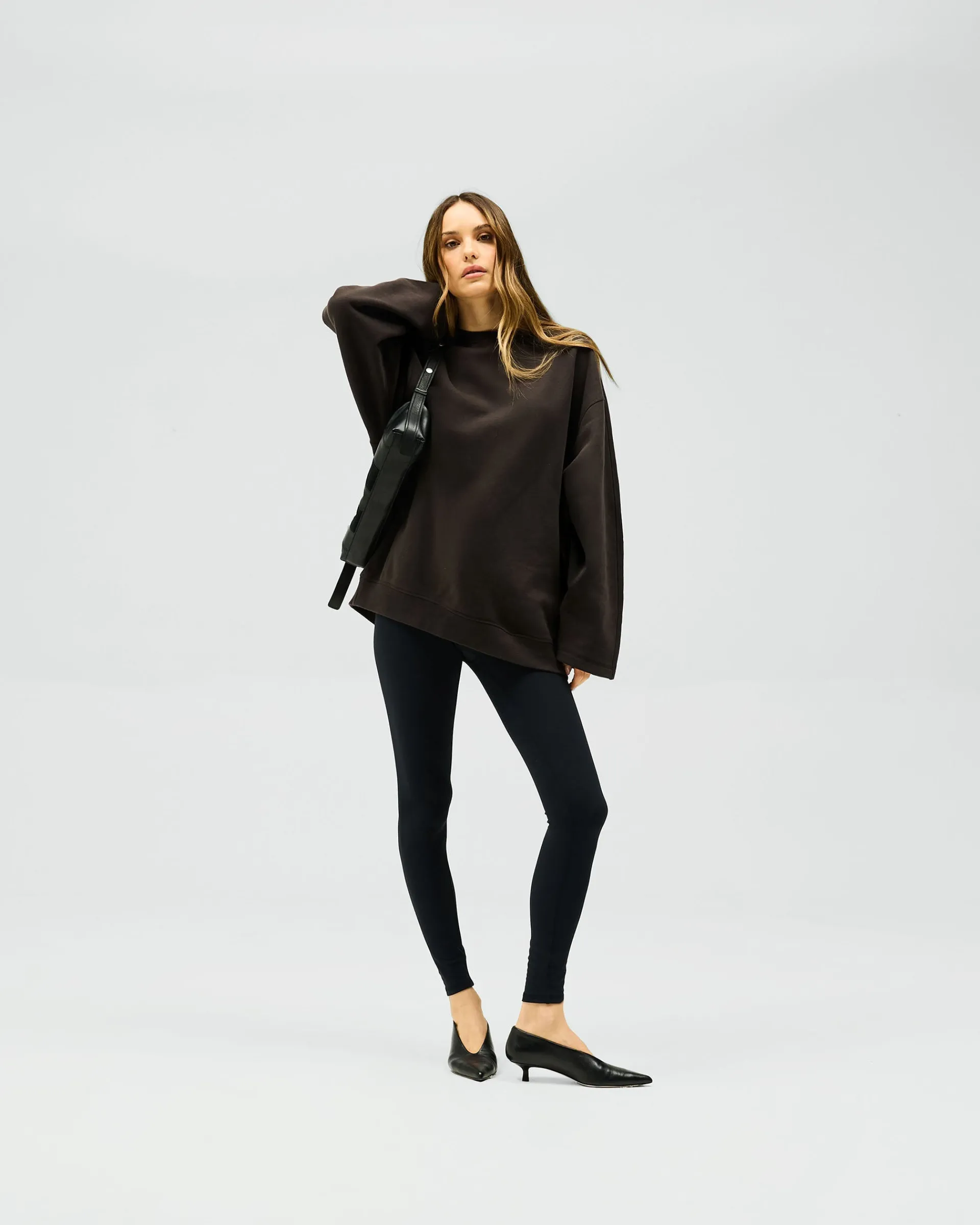 Represent Owners Club Relaxed Sweater - Black Coffee> Tops/Sweaters