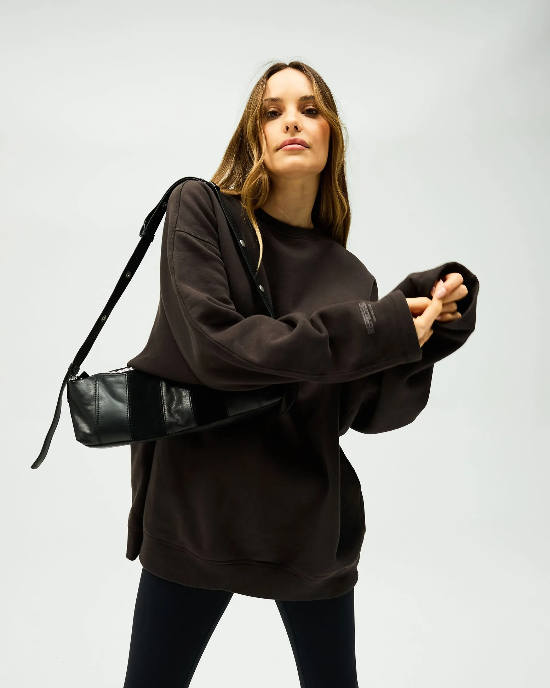 Represent Owners Club Relaxed Sweater - Black Coffee> Tops/Sweaters