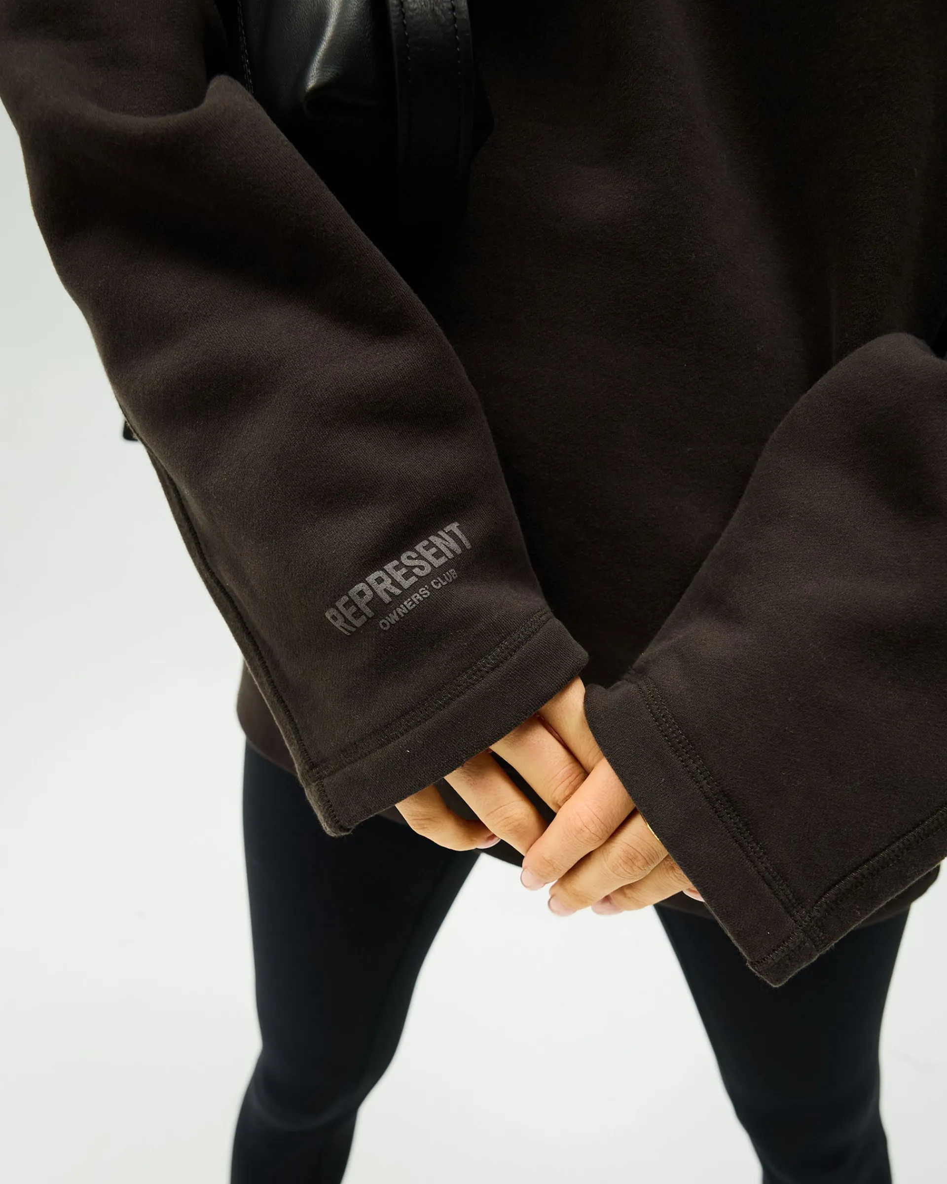 Represent Owners Club Relaxed Sweater - Black Coffee> Tops/Sweaters