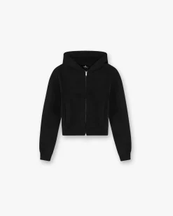 Represent Owners Club Slim Zip Hoodie - Jet Black> Tops/Hoodies