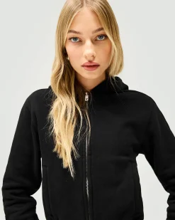Represent Owners Club Slim Zip Hoodie - Jet Black> Tops/Hoodies