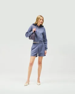 Represent Owners Club Slim Zip Hoodie - Steel Blue><noscript><img width=
