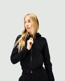 Represent Owners Club Slim Zip Hoodie - Jet Black><noscript><img width=