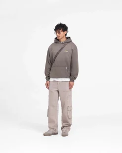 Represent Patron Of The Club Hoodie - Washed Olive><noscript><img width=
