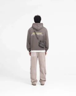 Represent Patron Of The Club Hoodie - Washed Olive><noscript><img width=