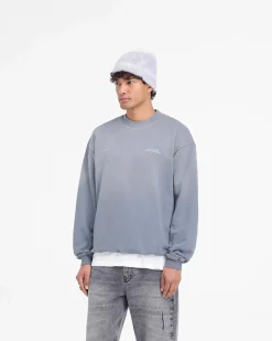 Represent Patron Of The Club Sweater - Washed Grey><noscript><img width=