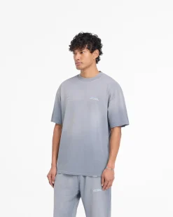 Represent Patron Of The Club T-Shirt - Washed Grey><noscript><img width=