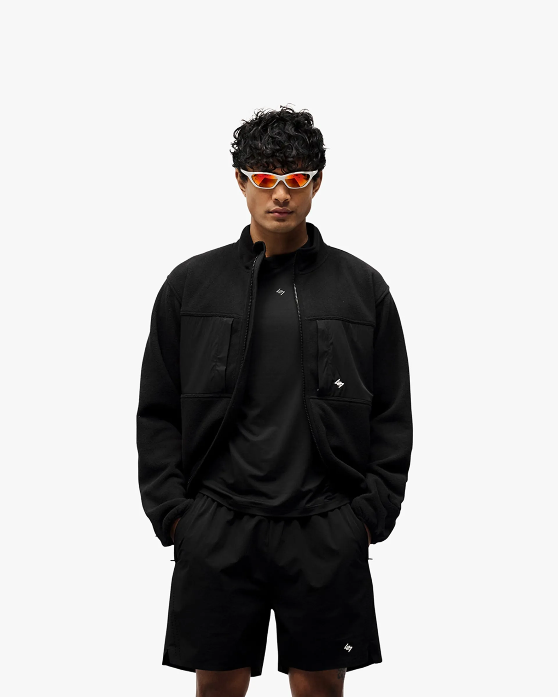 Represent 247 Polar Panelled Fleece -> Outerwear