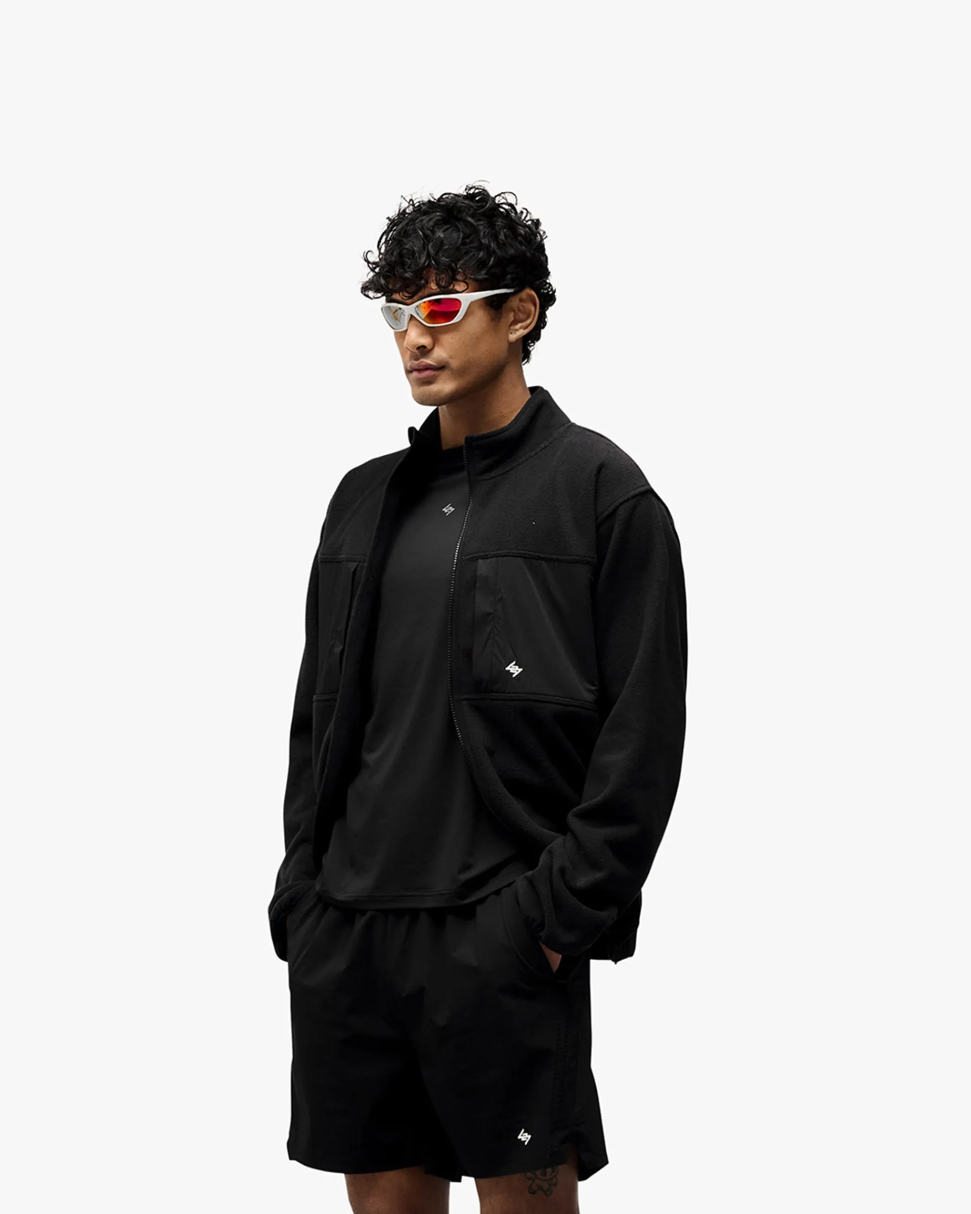 Represent 247 Polar Panelled Fleece -> Outerwear