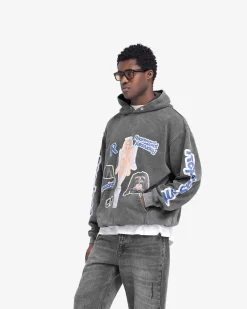 Represent Question Your Innocence Hoodie - Vintage Grey><noscript><img width=