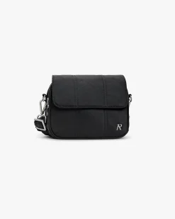 Represent Quilted Crossbody Bag - Jet Black> Bags