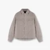 Represent Quilted Overshirt - Mid Grey> Shirts