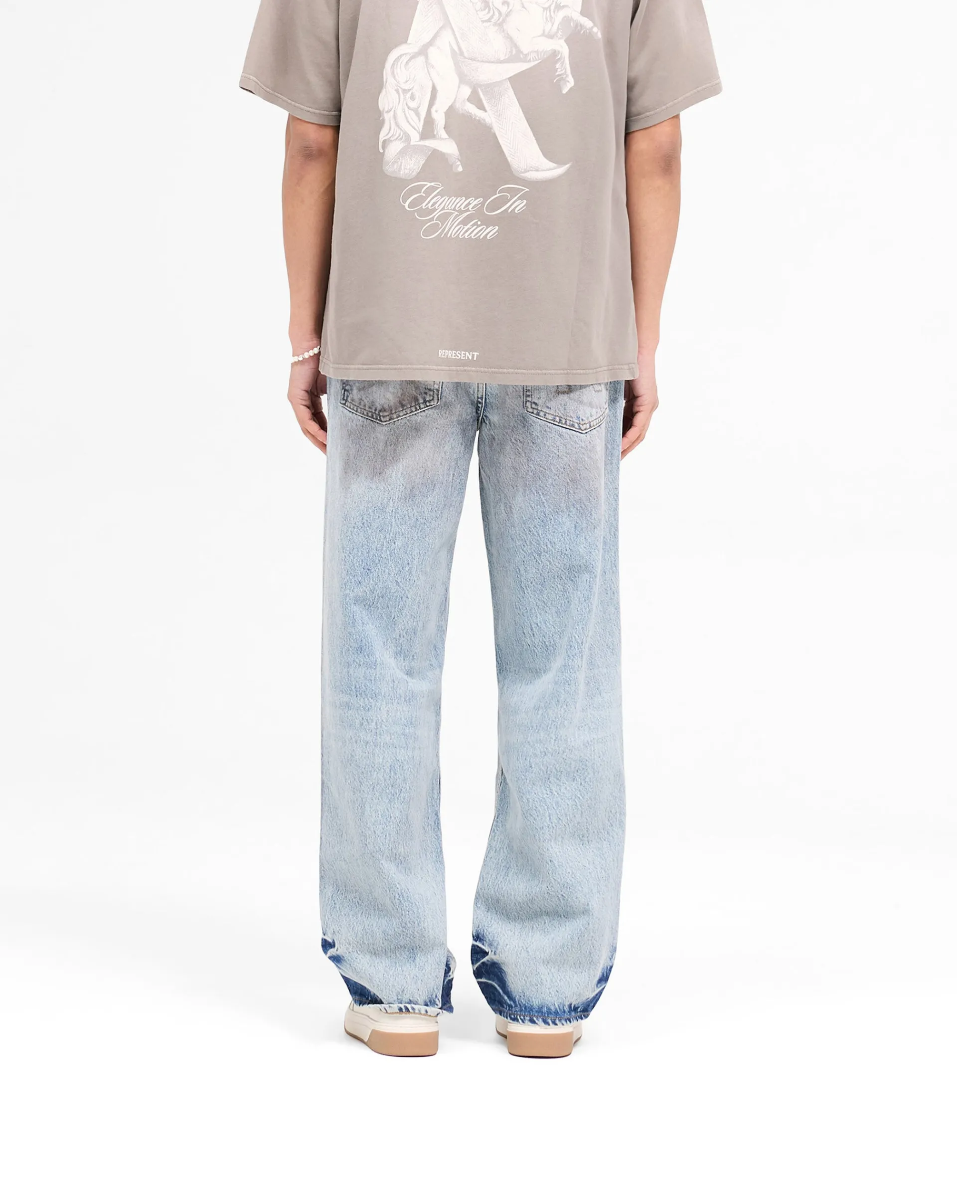 Represent R3 Baggy Denim - Mechanic Blue> Denim